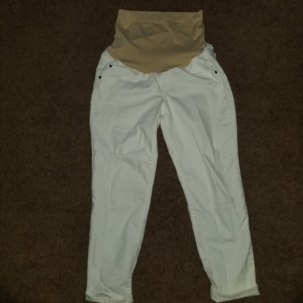 A Glow Maternity Crop Pants